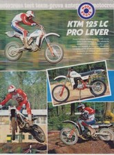 advertising TEST MOTO KTM 125
