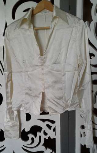 Camicia raso bianca - bianca, esisto