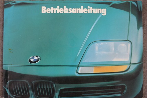 Bmw manuale uso e - z1,