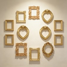 Cornici portafoto oro vintage