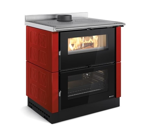 Stufa cucina legna nordica - stufa,