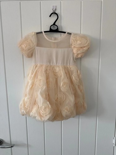 Vestito rosa tulle panna - vestito,