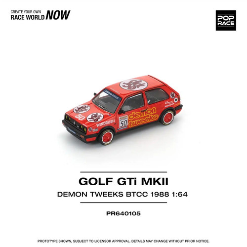 Pop race golf gti - mk2, demon