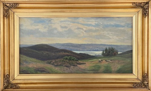 Dipinto olio lauritz - dipinto,