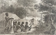 Tahiti Un Moraï Cimitero