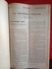 LA GIUSTIZIA PENALE RIVISTA