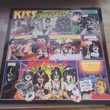 KISS UNMASKED 1980 VG+/VG+ VINILE LP