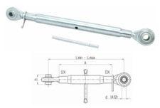 TERZO PUNTO MECCANICO PER TRATTORE L 380X540 D. 19 (29352)