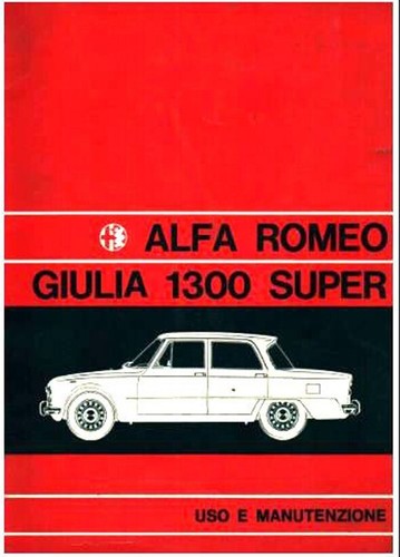 Alfa romeo giulia 1300 - alfa,