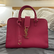 Saint Laurent Pink Satchel Top