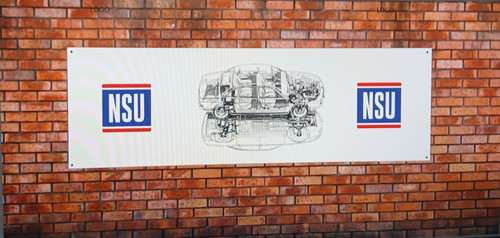 Nsu ro80 banner ritagliabile - nsu,