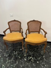 coppia poltroncine in legno
