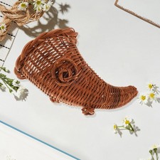  Cesto Portaoggetti in Rattan