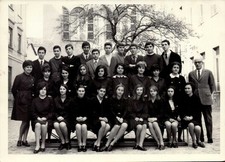 FOTO ANNI 50 CLASSE SCOLASTICA SCUOLA ALUNNI SCOLARI -