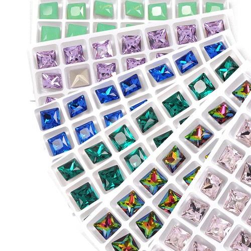 Quadrato colorato cucito - , su
