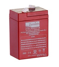 BATTERIA AGM SCARICA LENTA 6V 5AH 70X47X100 NAUTICA CAMPER ALLARME ZGL060016