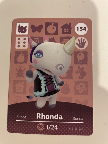 Carta amiibo animal crossing - carta,
