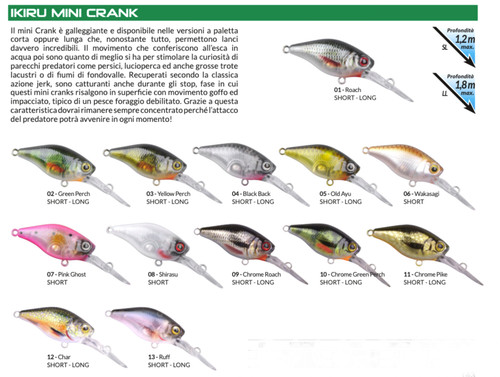 Minnow spro ikiru - minnow, crank