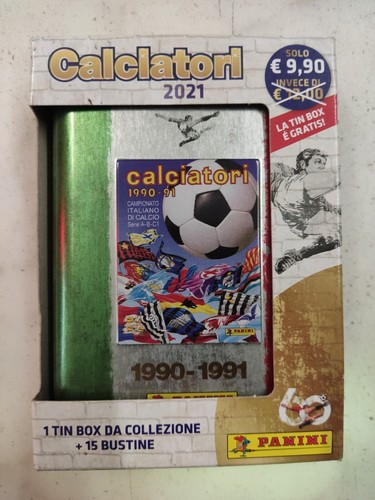 Tin box calciatori - tin,