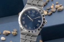 Tudor Royal 38 Blue Dial acciaio automatico uomo ref 28500 scatola e documenti 2022