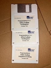3 floppy disk 3,5" AXA Equity