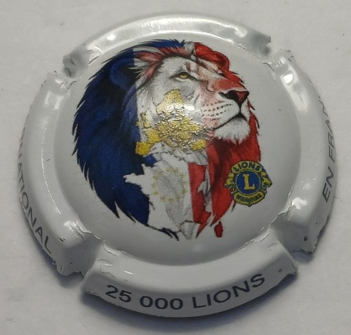 Belle capsule champagne lion - belle,