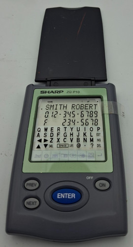 New sharp electronic organizer - sharp,