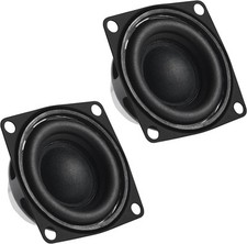 2Pcs 2" 2inch 4Ohm 10W Full