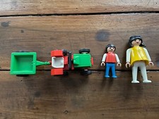 Trattore Con Rimorchio Playmobil - Anni ‘90