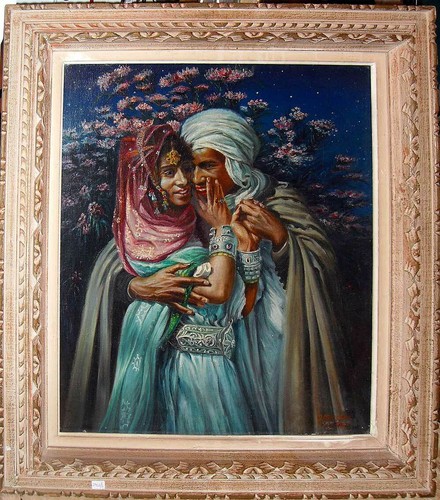 Amanti arabi allievo dinet - arabi,