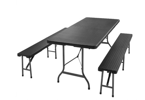 Set tavolo con panche birreria - con,