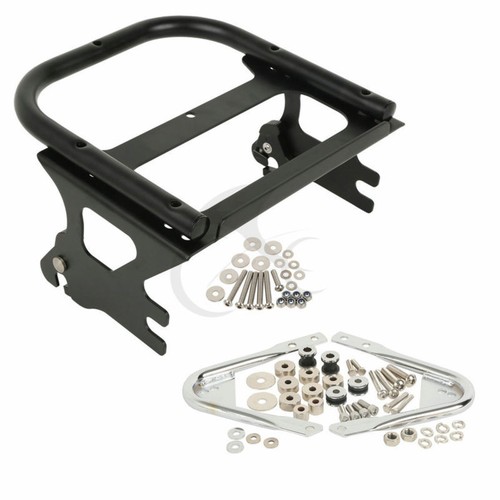 Portapacchi nero per harley - portapacchi,