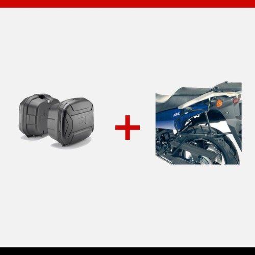 Kit givi trk35bbpack2 valigie - givi,