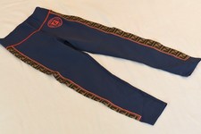 Leggings Fendi blu logo FF