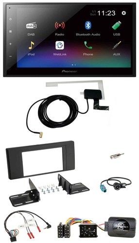 Pioneer dab volante bluetooth - pioneer,