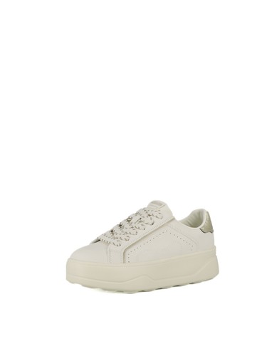 Sneakers stringate donna oro