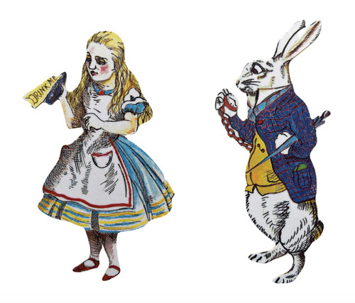 Cake toppers alice nel paese - cake,