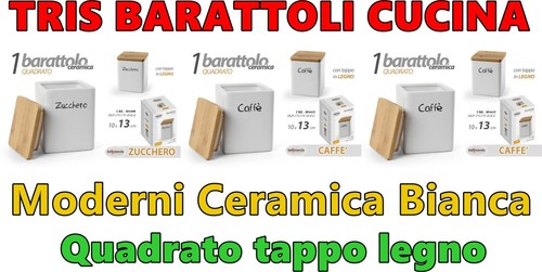 Set barattoli sale zucchero - 3,