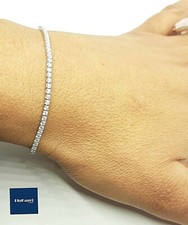 BRACCIALE TENNIS IN ARGENTO