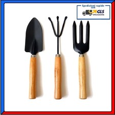 SET 3 ATTREZZI DA GIARDINAGGIO