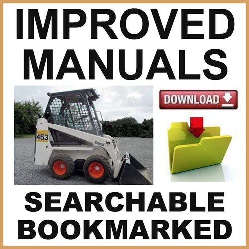 Bobcat 450 453 skid steer - skid,
