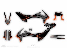 Kit Decalcomanie Grafiche KTM