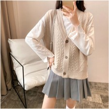 Donna Ragazza Maglia Gilet