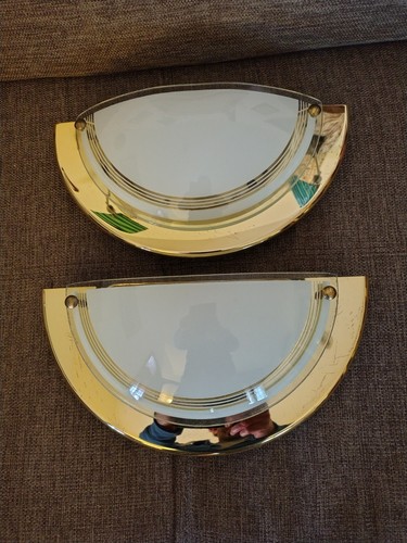 Coppia applique vintage strada - vintage,