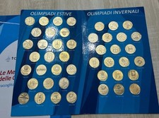  45 MEDAGLIE UFFICIALI DELLE OLIMPIADI DI TORINO 2006 +RACC.+SCHEDE LOTTO 