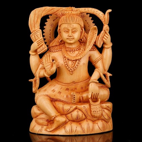 Statua legno fatta mano - legno,