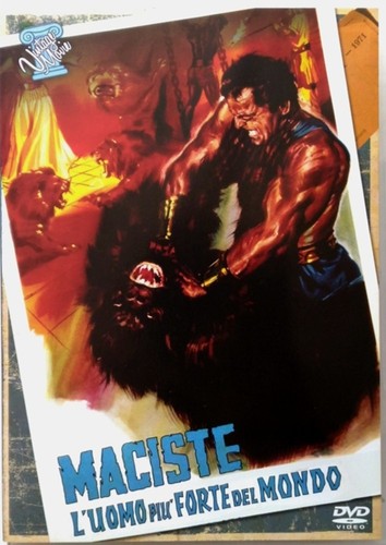 Dvd maciste uomo più - più, forte
