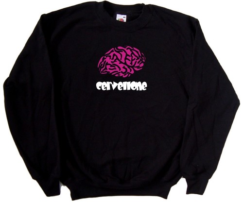Cervellone felpa simpatica - cervellone,