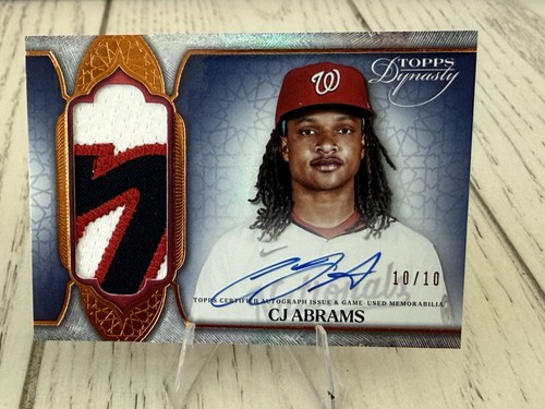 2025 topps dynasty abrams - 2025, cj