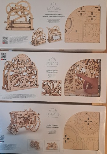 Nuovi ugears puzzle - ugears, 3d